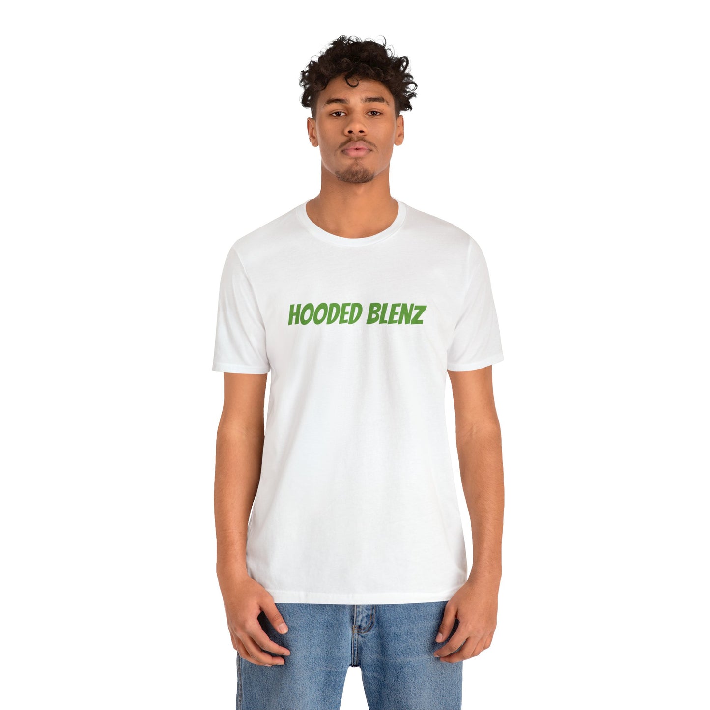 Unisex Hooded blenz green doodle t-shirt