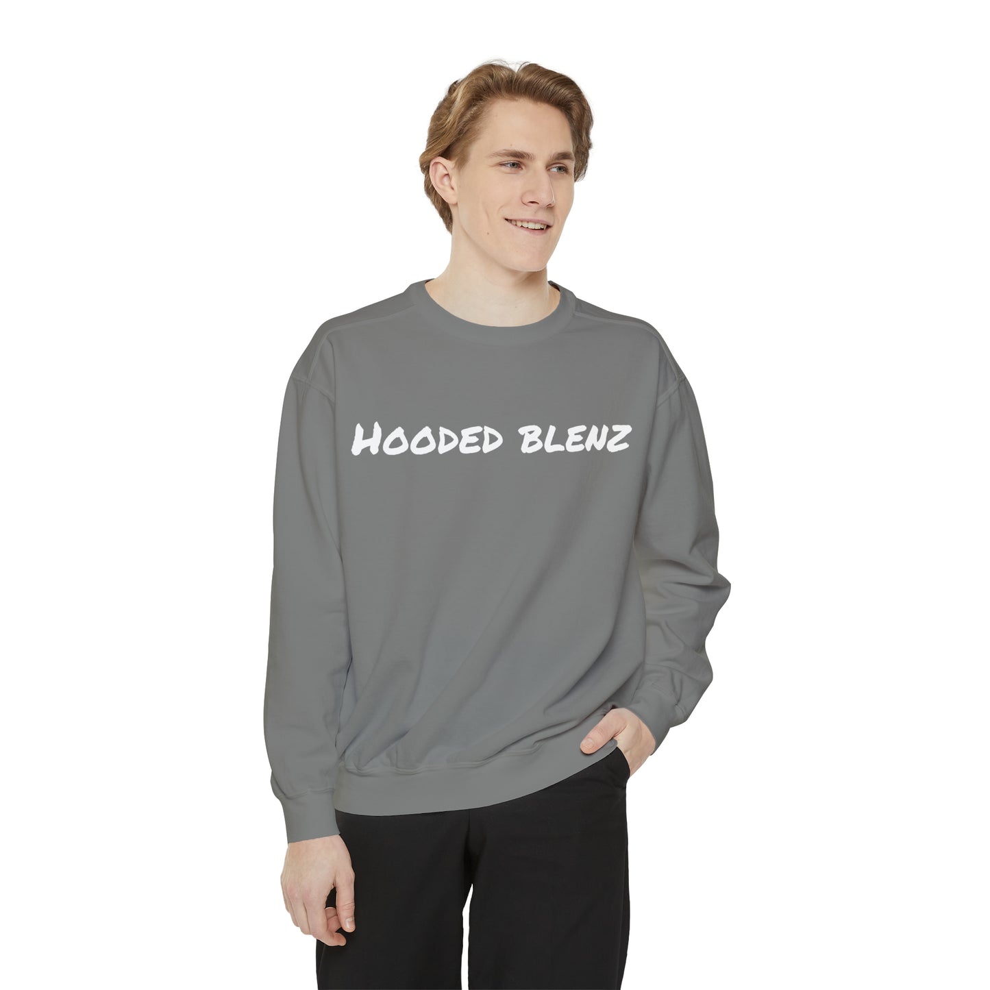 Hooded blenz Unisex Garment-Dyed Sweatshirt